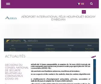 Abidjan-Aeroport.com(Accueil) Screenshot