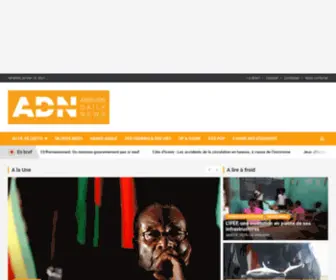 Abidjandnews.ci(Abidjan Daily News) Screenshot