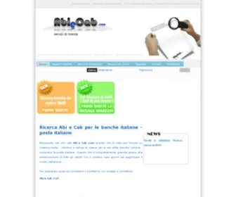 Abiecab.com(ABI CAB Ricerca) Screenshot