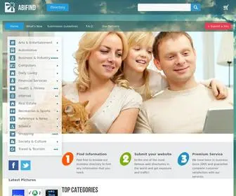 Abifind.com(AbiFind Web Directory) Screenshot