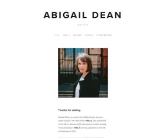 Abigail-Dean.com(ABIGAIL DEAN) Screenshot