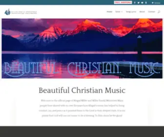 Abigailmiller.com(Abigail Miller Conservative Christian Music) Screenshot