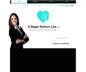 Abiggerbottom-Line.com(A Bigger Bottom Line) Screenshot