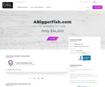 Abiggerfish.com(ABiggerFish) Screenshot