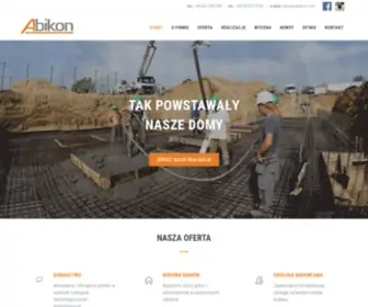 Abikon.com(Budowa Domów Jednorodzinnych) Screenshot