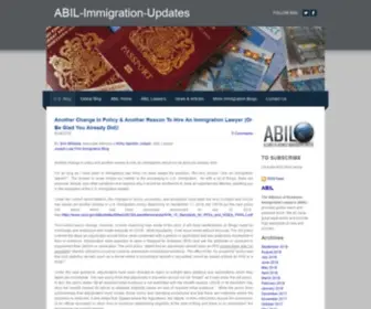 Abilblog.com(ABIL-Immigration-Updates) Screenshot