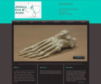 Abilenefootandankle.com(Abilene Foot and Ankle) Screenshot