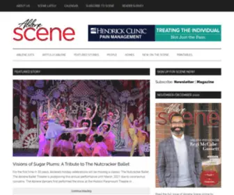 Abilenescene.com(Abilene Scene) Screenshot