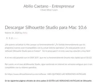 Abiliocaetano.com(Abilio Caetano) Screenshot