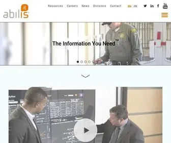 Abilis-Solutions.com(Leaders in Purpose) Screenshot