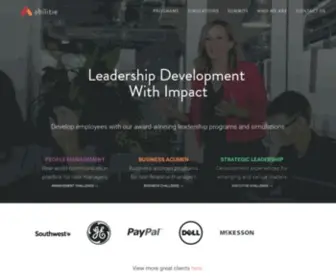 Abilitie.com(Business Education Reimagined) Screenshot