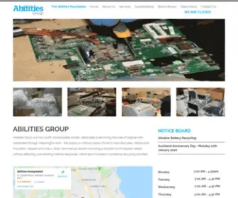 Abilities.co.nz(Abilities Group) Screenshot