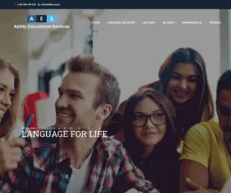 Ability.com.pl(Angielski dla firm) Screenshot