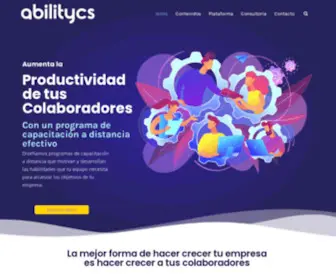 Abilitycs.mx(Inicio) Screenshot