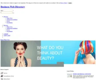 Abilogic-Beauty.com(Health and Beauty Web Directory) Screenshot