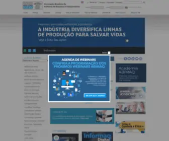 Abimaq.com(Associação) Screenshot