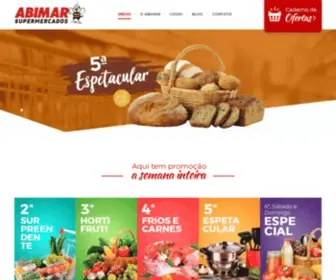 Abimarsupermercados.com.br(Abimar Supermercados) Screenshot