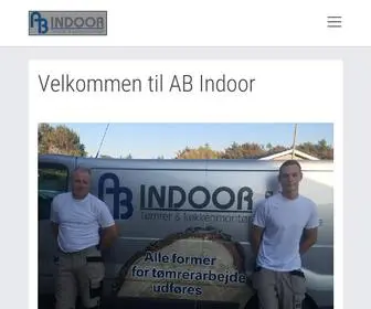 Abindoor.dk(Tømrer & Køkkenmontør) Screenshot