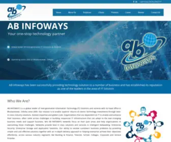 Abinfoways.com(AB Infoways) Screenshot