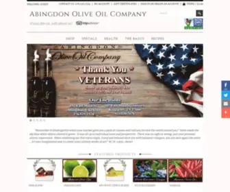 Abingdonoliveoilco.com(Abingdon Olive Oil Company) Screenshot