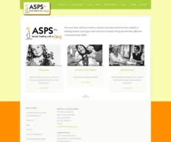 Abingtonspeech.com(Abington Speech Pathology Services) Screenshot