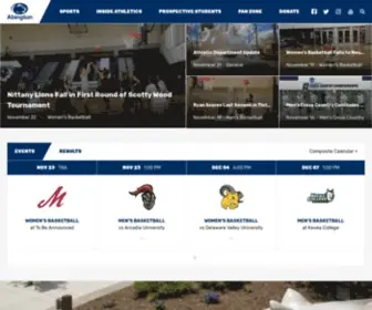 Abingtonsports.com(Penn State Abington University Athletics) Screenshot