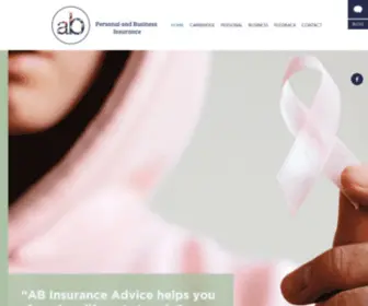 Abinsuranceadvice.co.nz(Ab Insurance) Screenshot