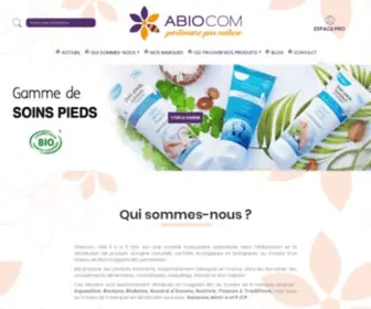 Abiocom.com(ABIOCOM) Screenshot