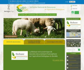 Abiodoc.com(Toute l'information et la documentation en agriculture biologique) Screenshot