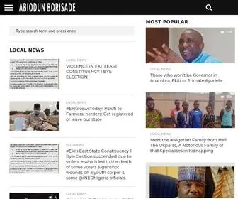 Abiodunborisade.com(Abiodun Borisade) Screenshot