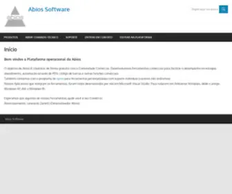 Abios.com.br(Abios Software) Screenshot