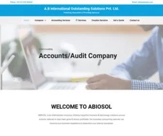 Abiosol.com(Abiosol) Screenshot