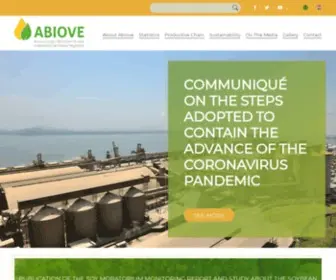 Abiove.org.br(Indústrias) Screenshot