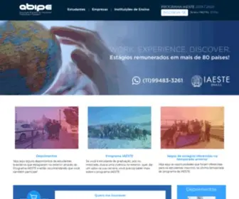 Abipe.org.br(ABIPE) Screenshot