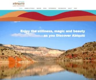 Abiquiunm.com(Abiquiu New Mexico) Screenshot