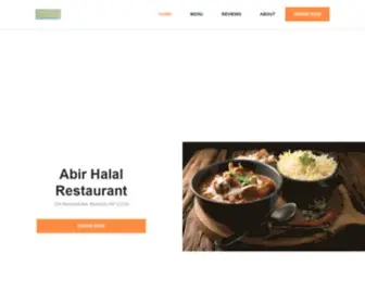 Abirhalalrestaurantbrooklyn.com(Abir Halal Restaurant) Screenshot