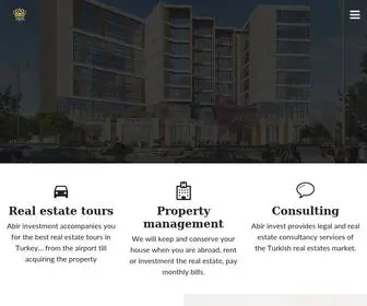 Abirinvest.com(Building the future) Screenshot