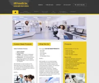 Abiscientific.com(Custom Peptide Synthesis Services. ABI Scientific Inc) Screenshot