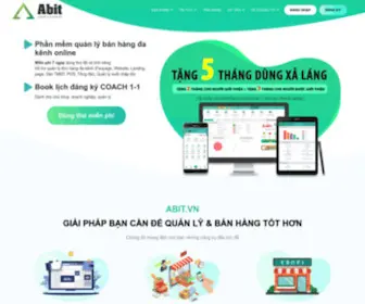 Abit.vn(Phần mềm quản lý bán hàng online tốt nhất) Screenshot