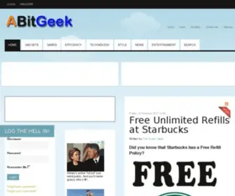 Abitgeek.com(Abitgeek) Screenshot