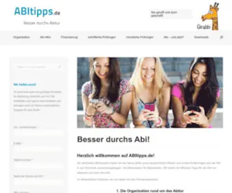 Abitipps.de(Besser durchs Abi) Screenshot