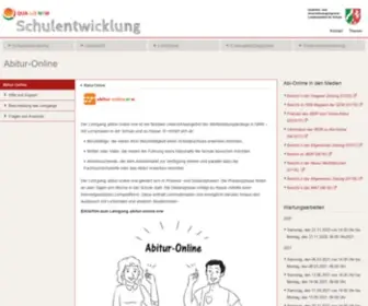 Abitur-Online.net(Abitur-onlinenrw) Screenshot
