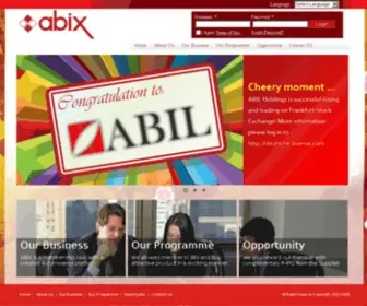 Abix.biz(ABIX) Screenshot