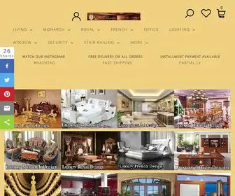 Abkhomeluxuries.com("Home Luxuries) Screenshot