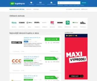 Abkupony.cz(Slevové kupóny) Screenshot