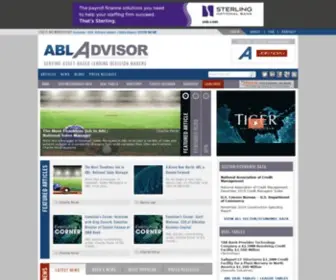 Abladvisor.com(Asset Based and Commercial Lending Financial News) Screenshot