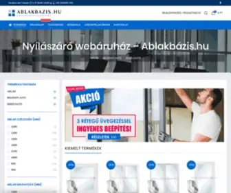Ablakbazis.hu(Nyílászáró webáruház) Screenshot