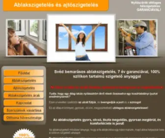 Ablakszigeteles.net(Ablakszigetelés) Screenshot