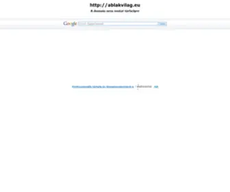 Ablakvilag.eu(Ablak pécs) Screenshot