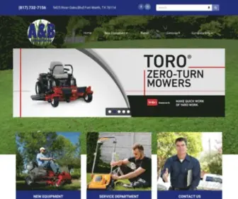 Ablawngarden.com(A & B Lawn & Garden) Screenshot